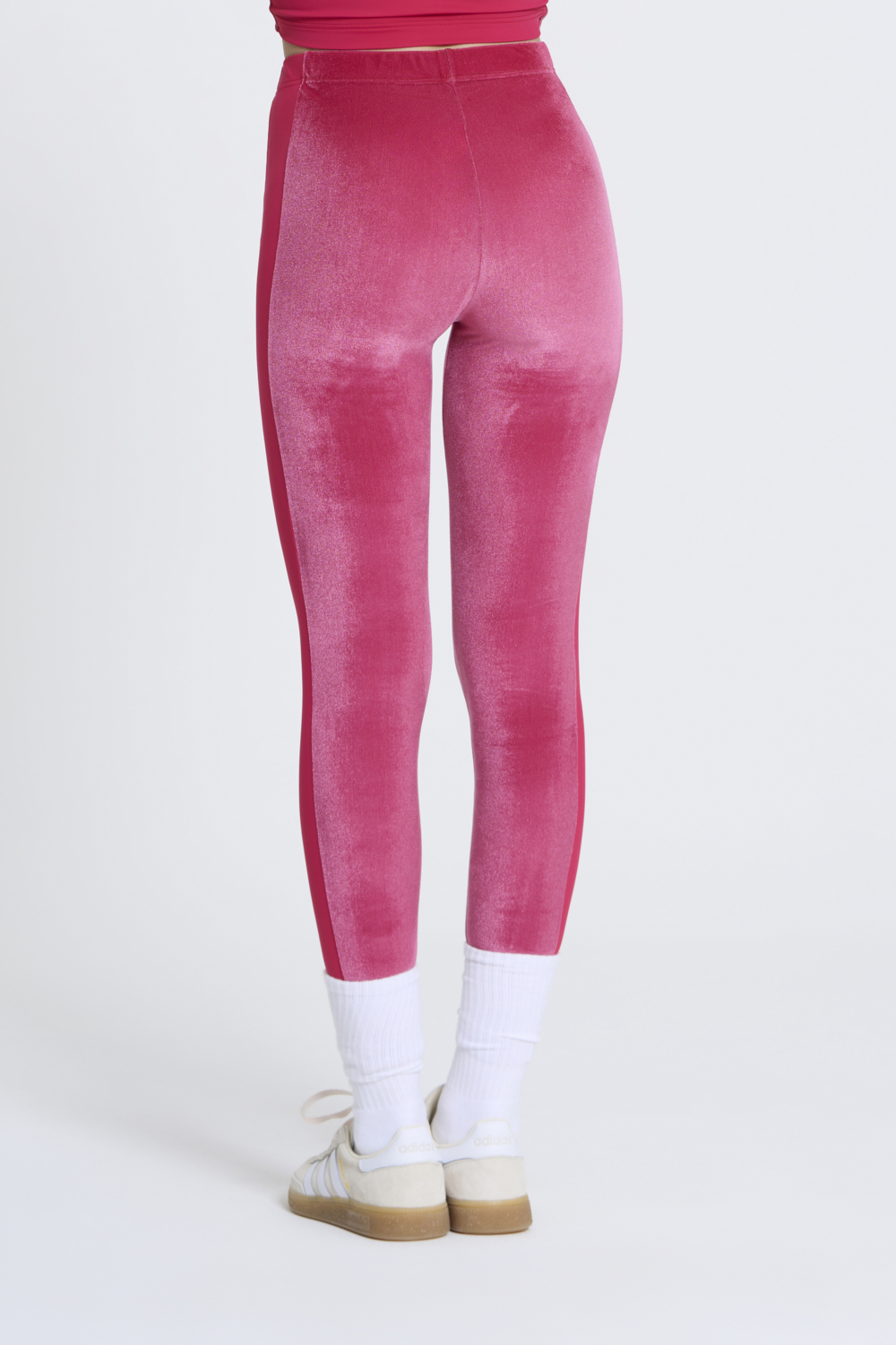 Velvet Leggings Cherry HollySportswear